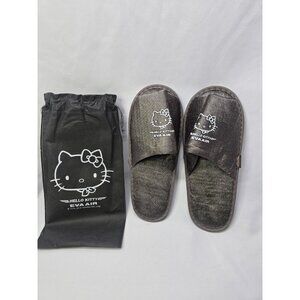 EVA AIR Hello kitty business class slippers With Bag- One Size 11 Inches Long
